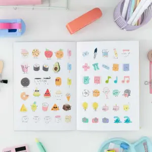 Diary and note stickers for children Mr. Wonderful image-3