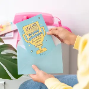 Carte à déplier - et le prix de la personne la plus génial  Mr. Wonderful image-1