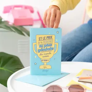 Carte à déplier - et le prix de la personne la plus génial  Mr. Wonderful image-2