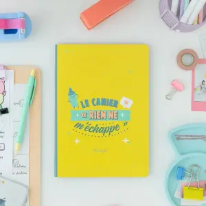 Caderno de autocolantes e notas autocolantes "Nada me escapa Mr. Wonderful image-0