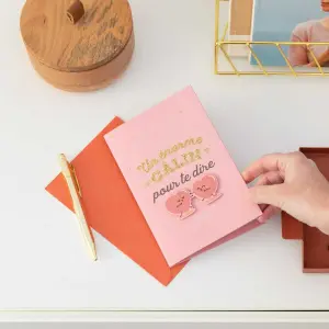Postkarte - eine große Umarmung, um dir zu sagen, dass ich dich sehr liebe Mr. Wonderful image-2