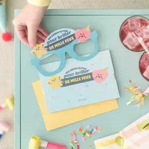 Geburtstagskarte - eine Kerze mehr, um hell zu strahlen Mr. Wonderful image-1