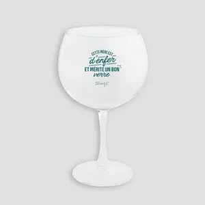 Ballonglas - diese Mutter ist aus der Hölle und verdient einen guten Drink Mr. Wonderful image-0