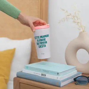 Termoska na kávu - Tato máma má chuť na siestu Mr. Wonderful image-0