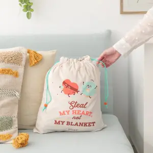 Coperta con copertura Mr. Wonderful Steal My Heart, Not My Blanket image-0