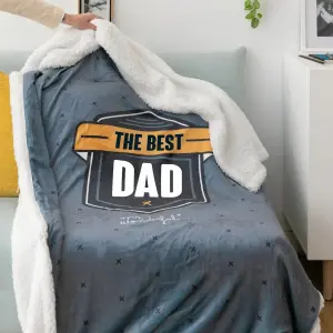 Blanket with cover Mr. Wonderful The Best Dad image-4