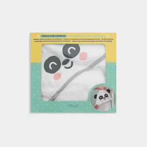 Fun-filled bath cape Mr. Wonderful Panda image-4