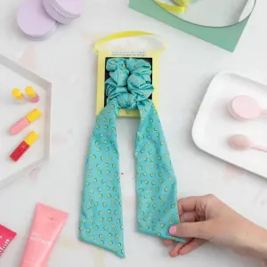 Chouchou con cintas para atar para un estilo atrevido - aguacate Mr. Wonderful image-1