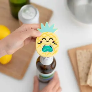 Flaschenöffner für Flaschen, die mit Dingen zum Feiern gefüllt sind Mr. Wonderful Ananas image-4