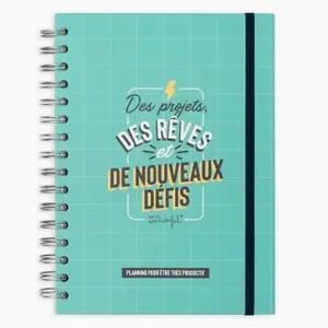 Caderno de planeamento da produtividade - projectos, sonhos e novos desafios Mr. Wonderful image-0