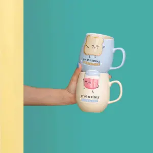 Tazas - lo semejante atrae a lo semejante y estamos juntos en esto Mr. Wonderful (x2) image-2