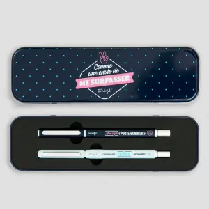 Penne con astuccio per annotare idee incredibili Mr. Wonderful (x2) image-1