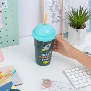 Colored pencils with pencil cup Mr. Wonderful Making amazing stuff (x24) image-2