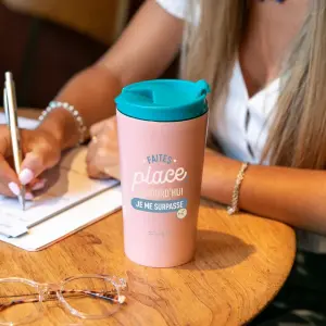 Tazza termica da asporto: fate largo, oggi supero me stesso Mr. Wonderful image-1