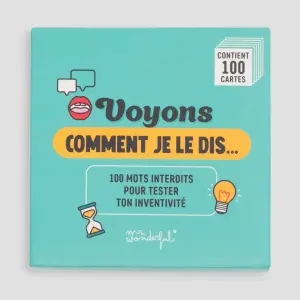 Card game - let's see how I say it Mr. Wonderful image-0