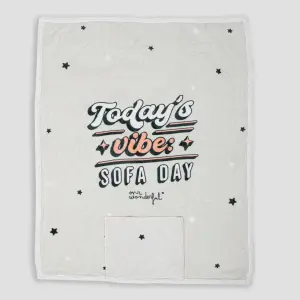 Decke mit Bezug Mr. Wonderful Today's Vibe: Sofa Day image-0