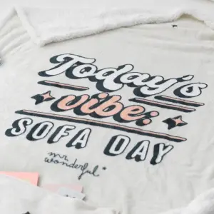 Decke mit Bezug Mr. Wonderful Today's Vibe: Sofa Day image-2