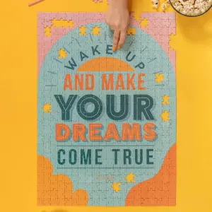 Puzzle wake up and make your dreams come true Mr. Wonderful image-0