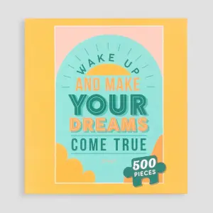Puzzle wake up and make your dreams come true Mr. Wonderful image-4