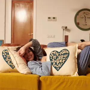 Coussin Mr. Wonderful Self-Love Is Your Superpower image-2