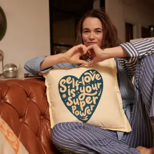 Coussin Mr. Wonderful Self-Love Is Your Superpower image-3