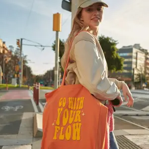 Mala de mão em lona Mr. Wonderful Go with your flow image-4