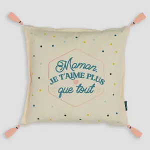 Cojín - Mamá, te quiero más que a nada Mr. Wonderful image-0