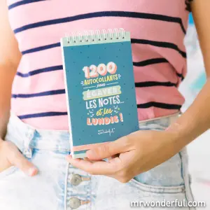 Children's note stickers Mr. Wonderful image-3