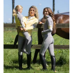 Veste d'entraînement équitation femme Mrs. Ros Softshell Stripe Suprior Soft image-4