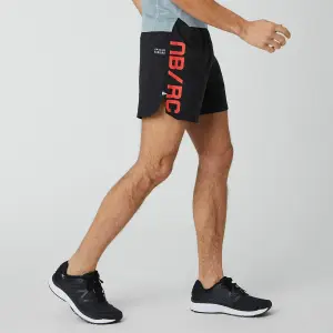 Short New Balance printed impact run 13 cm image-3