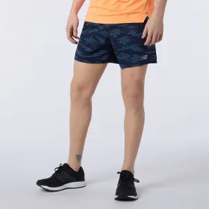 Short New Balance printed impact run 13 cm image-3