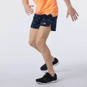 Short New Balance printed impact run 13 cm image-4