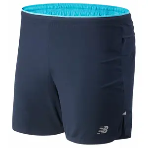 Short New Balance printed impact run 13 cm image-0