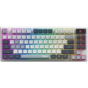 Wireless Bluetooth Mechanical Gaming Keyboard MSI Forge GK600 TKL RGB image-2