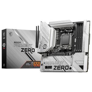Carte mère B650/AM5/DDR5/mATX MSI B650M Project Zero