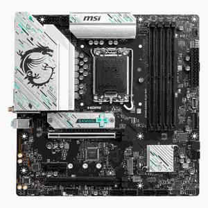 Carte mère pour gaming avec wifi B760/LGA1700/DDR5/mATX MSI B760M