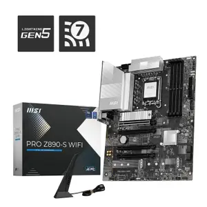 Carte mère Z890 LGA1851 DDR5 ATX MSI Pro Z890-S WiFi image-0
