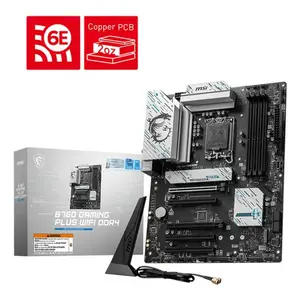 Gaming motherboard with WiFi DDR4 B760/LGA1700/DDR4/ATX MSI B760