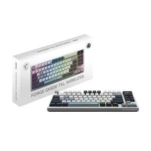 Wireless Gaming Keyboard MSI Forge GK600 TKL image-4