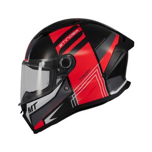 Casque moto intégral MT Helmets FF126 Stinger 2 Tron B12 image-0