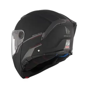 Modulær motorcykelhjelm MT Helmets Atom 2 SV Solide A1 Mat image-2
