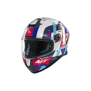 Casco integral de moto MT Helmets FF106b Targo S Sergio Garcia D7 image-1