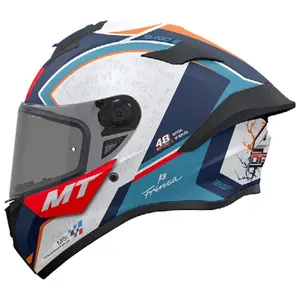Full face motorcycle helmet MT Helmets FF106b Targo S Ivan Ortola A7 image-0
