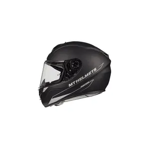 Helm mit Fiberglas-Kopfbedeckung mit einfachem Schirm Pinlock MT Helmets image-3