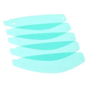 Lote de 5 viseras para casco MT Helmets Tear Off Mt-v09, Mt-v30 image-0