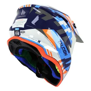 Casque boucle double D MT Helmets MT Falcon Arya image-2