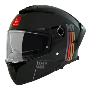 Casque moto intégral double ecrans MT Helmets Thunder 4 Sv Mil A11 (Ece 22.06) XS (53/54 cm) image-0