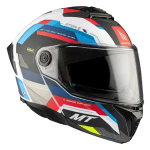 Modulær motorcykelhjelm MT Helmets Atom 2 Sv Bast A0 image-2