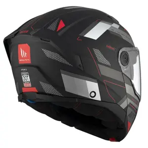 Modulær motorcykelhjelm MT Helmets Atom 2 Sv Bast D5 image-4