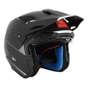 Convertible single-screen trial helmet with removable chin strap MT Helmets Streetfighter SV image-5